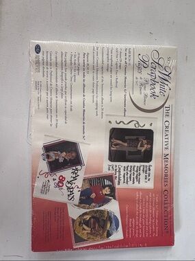 The Creative Memories Collection 5x7 White Scrapbook Pages 10 sheets